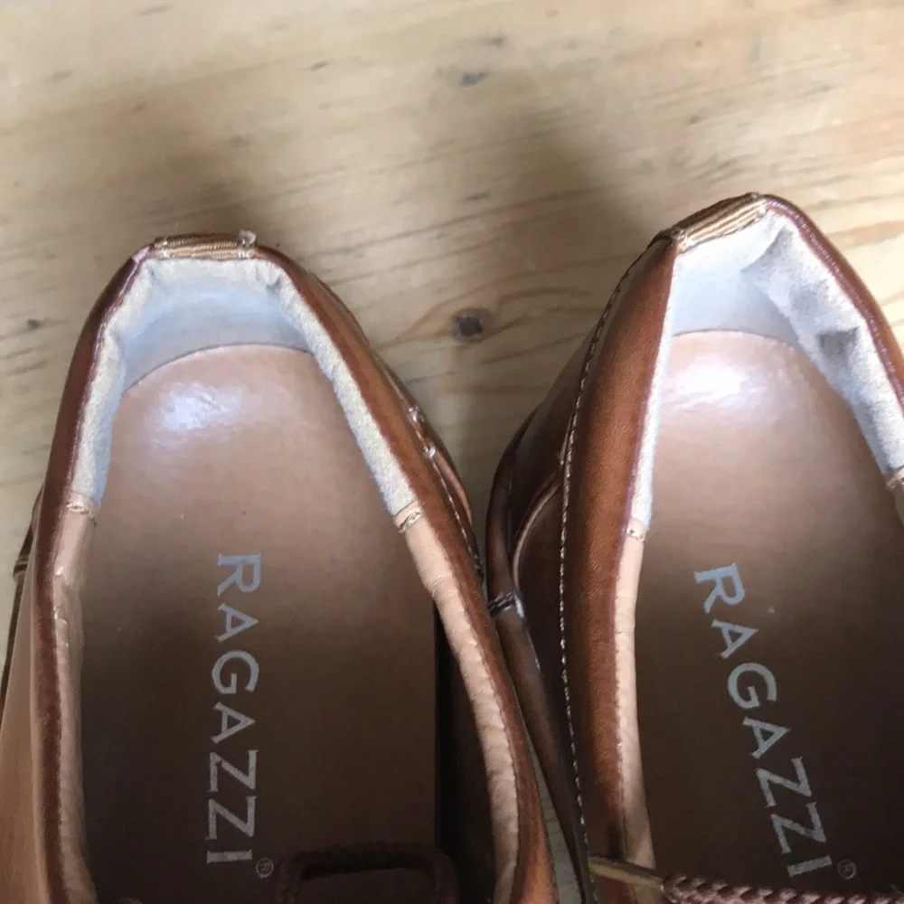 Ragazzi 45 brown lace up loafer